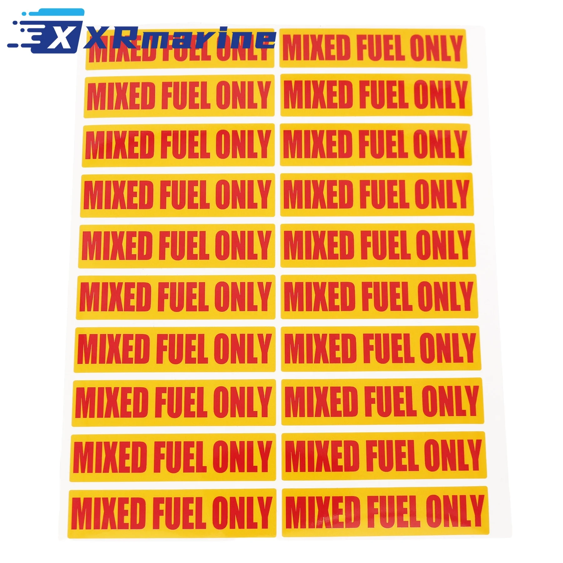 20Pcs Mixed Fuel Only Stickers Fuel Tank for Trucks Tractors Fuel Cans Gas Caps 0.75