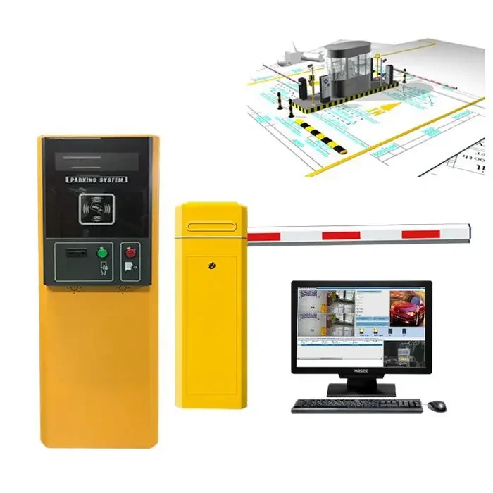 

RFID and IC/ID Barcode Ticket Vehicle Access Control Auto Payment Car Parking Lot System CE Approved