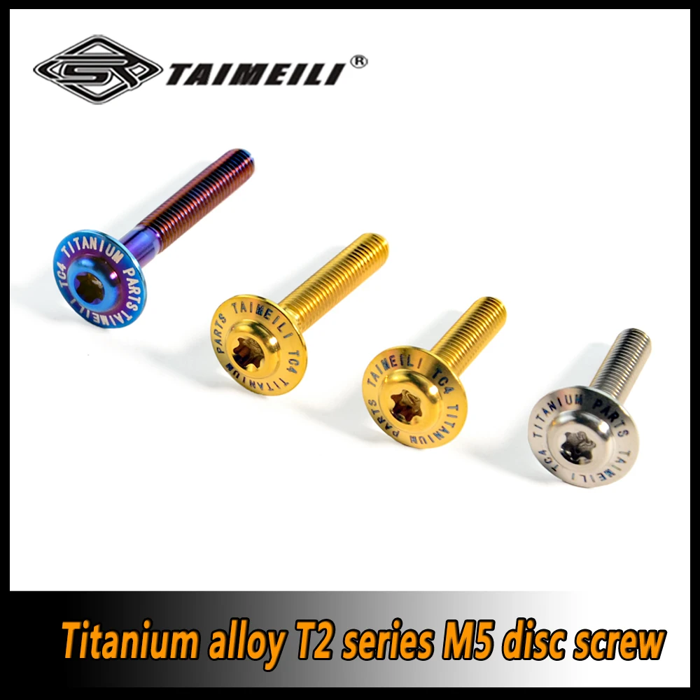 

1 шт., декоративный винт-бабочка T2 из титанового сплава, m5x25/30/35 мм