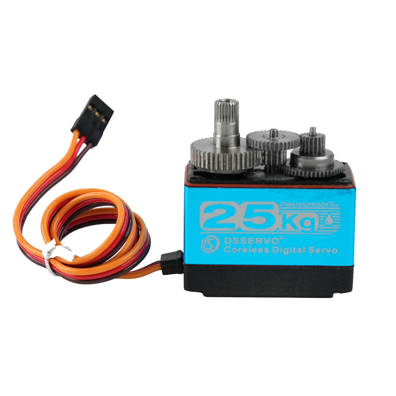 DS3225 Pro RC Servo 25KG High Torque Waterproof Metal Gear Coreless Motor for 1/8 1/10 1/12 RC Car Crawler Robot Boat Upgrade