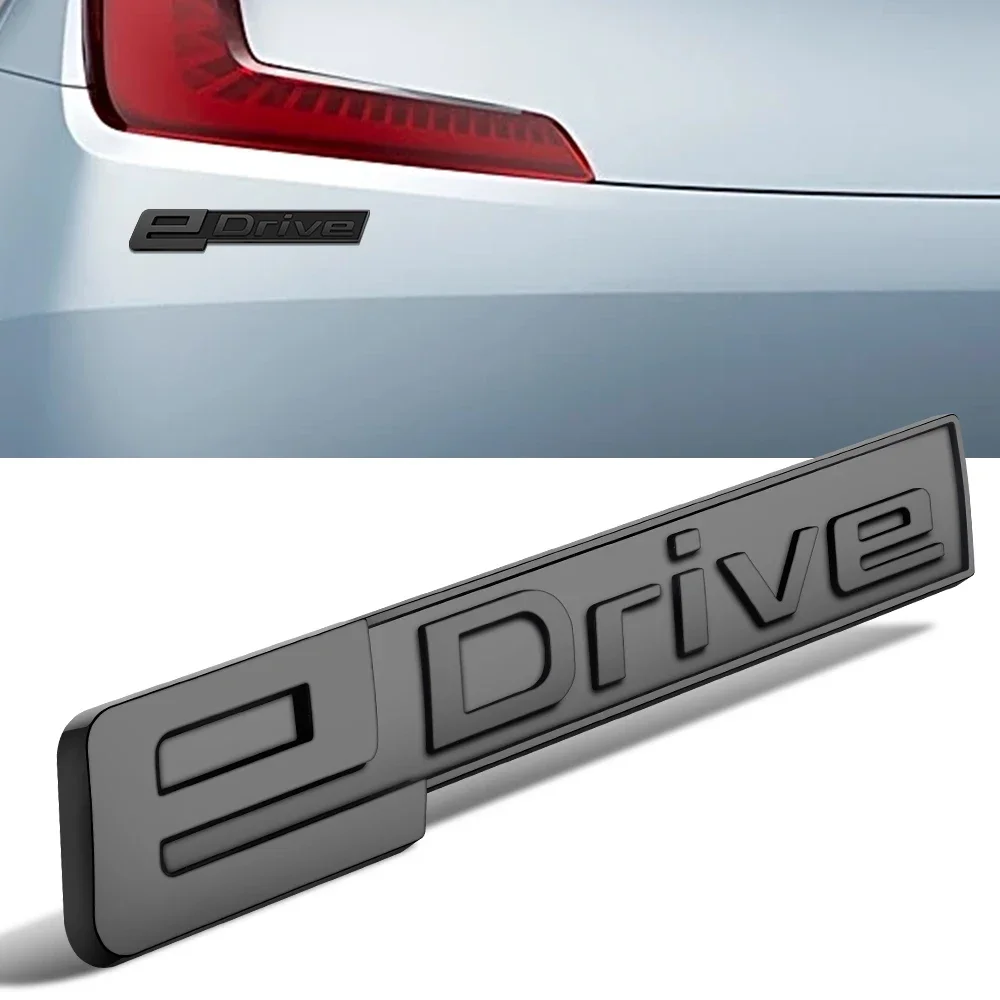 

Auto Trunk Side Emblem Front Fender Wing eDrive Badge Sticker Car Styling For BMW iX iX3 i3 i530 i760 E91 E46 F10 X1 X2 X3 X5 X7