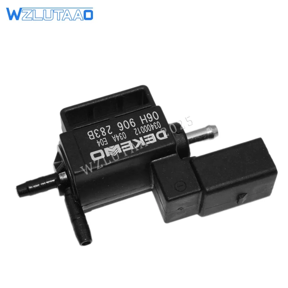 1/2 Pcs 06H906283B 037906283C Vacuum Solenoid Valve For VW Passat B6 Golf MK5/6 Audi A4 A5 A6 Q5 Q7 RS4 Skoda Fabia Yeti Seat