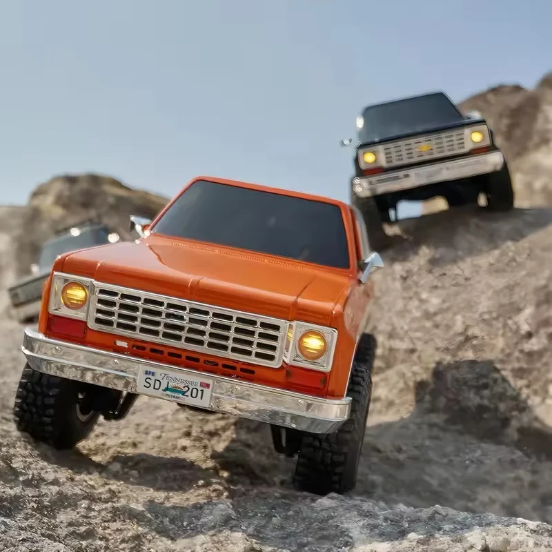 FMS 1/24 FCX24 K5 RC Auto Pickup Fernbedienung Klettern Geländewagen Simulation Modell Doppel Geschwindigkeit Getriebe Junge Spielzeug