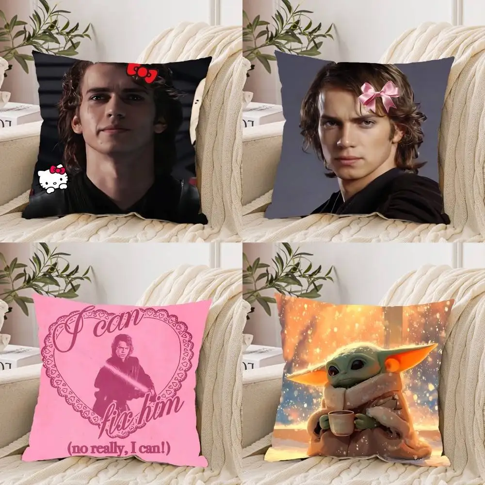Cool-S-star-Wars Classic Customizable Square Pillowcases, Stylish And Soft, Perfect For Beds, Cars, And Sofas.