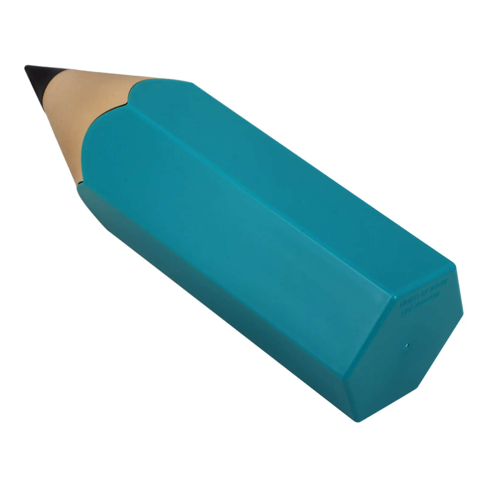 

Pencil Shape Creative Pen Holder with Lid Colorful Pencil Case Makeup Organizer Desk Stationery Container Office Supplies Desk