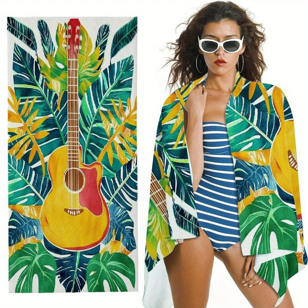 Southwest Aztec Geometric Arrow Tribal Pattern Beach Towel Boho Western Style Super Absorbent Towel For Outdoor Bath Pool Seasid