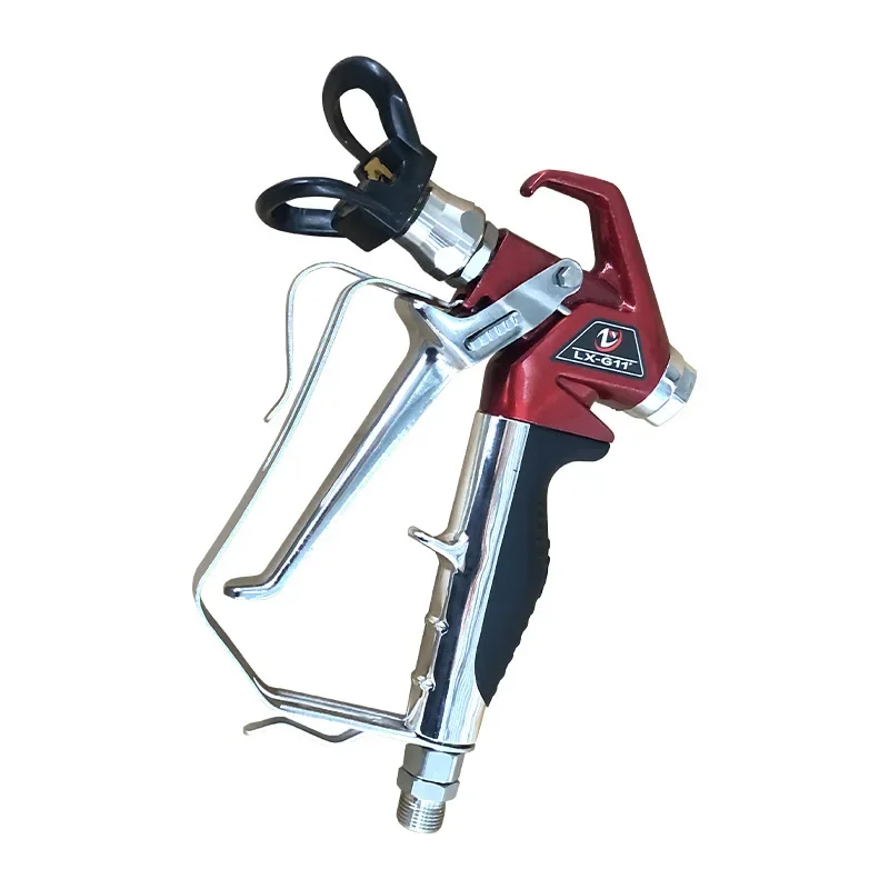 

Latex paint spray gun, high pressure airless spraying machine straight rod gun, spraying machine universal one-word spray gun