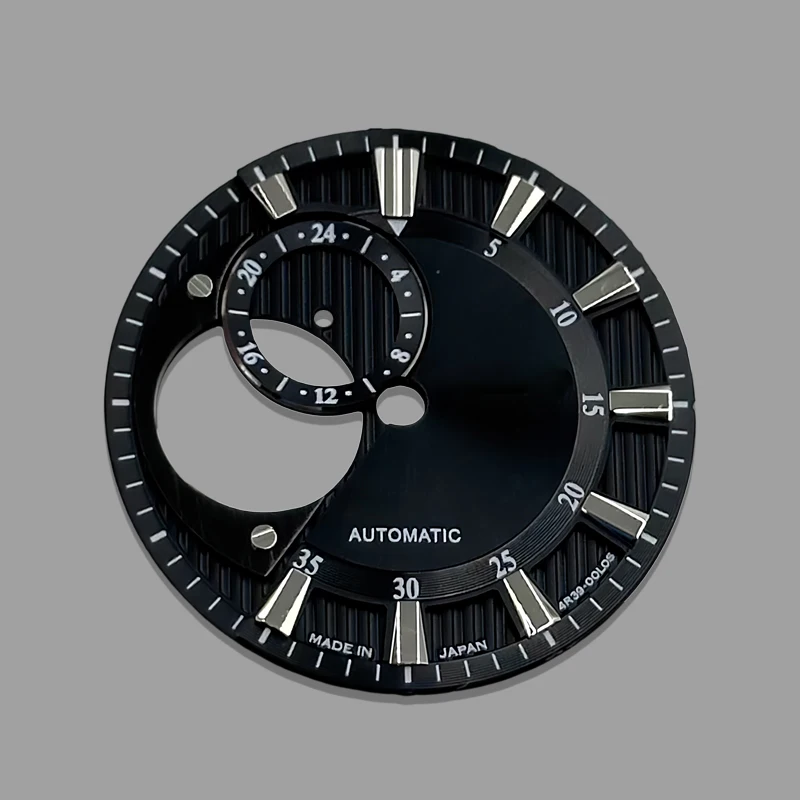NH39 Dial 28.5mm Dial S Dial No Lume Skeleton Dive Watch Suitable for Seiko Mechanical Watch Modification Parts view 3