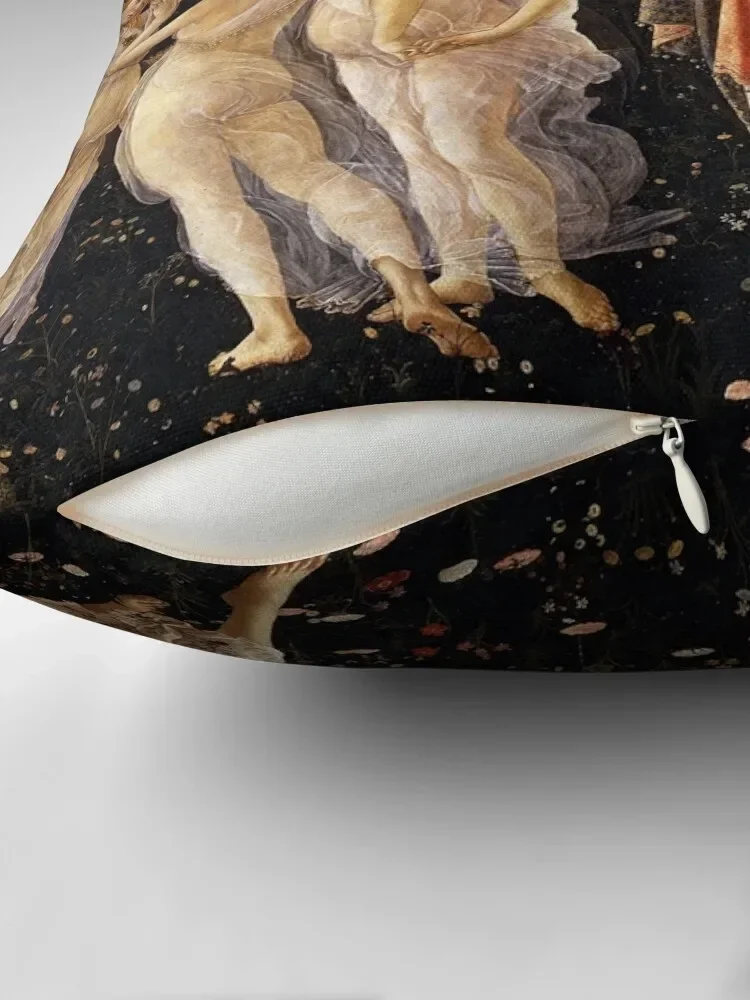 Botticelli, Primavera Throw Pillow Pillowcase Cushion Cover Luxury Pillowcases For Pillows pillow