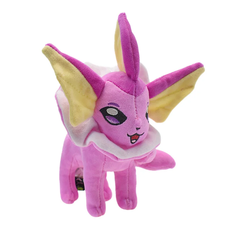 18-20cm Pokemon Eevee Plush Toys Kawaii Umbreon Espeon Vaporeon Jolteon Sylveon Leafeon Flareon Anime Stuffed Dolls Pendant Toys