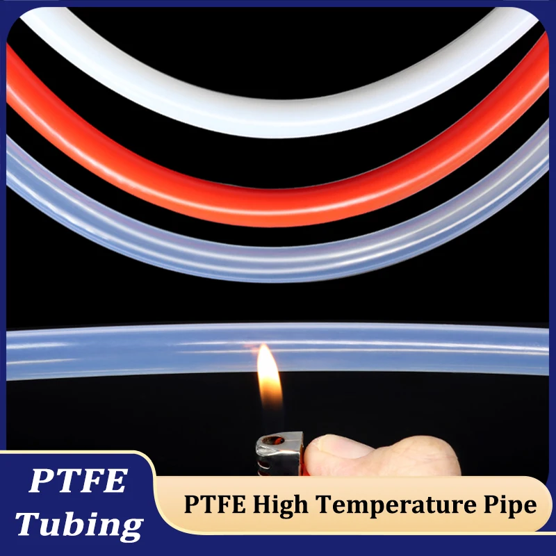 

PTFE Tube ID 0.5 - 10mm OD 1 - 12mm Heat-resistant Pipe for Bowden Extruder J-head Hotend Throat 3D Printe Parts ID 2mm x OD 4mm