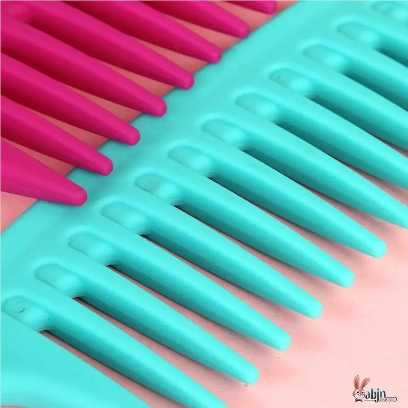 

Large Comb Wide Tooth Hair Bru Plastic Hairdring Tool for Home Use Curling Comb Hair Care Personal oming Tool