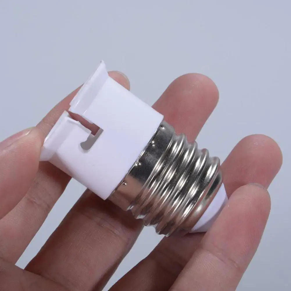 1PC E27 A B22 Convertitore Della Lampada 130 Gradi Resistenza Alla Temperatura Adattatore Della Lampada Conversione B22 E27 Portalampada Adattatore R6C5