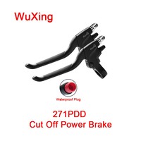 A Pair WuXing 271PDD 12V-72V E-Bike Cut Off Power Brake Kugoo Brake Lever E-Scooter 2 Pin Waterproof Plug Bicycle accessories