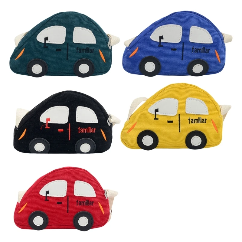 Borsa a tracolla a forma auto dei cartoni animati per bambini Borsa a tracolla Borsa alla Regalo compleanno per per