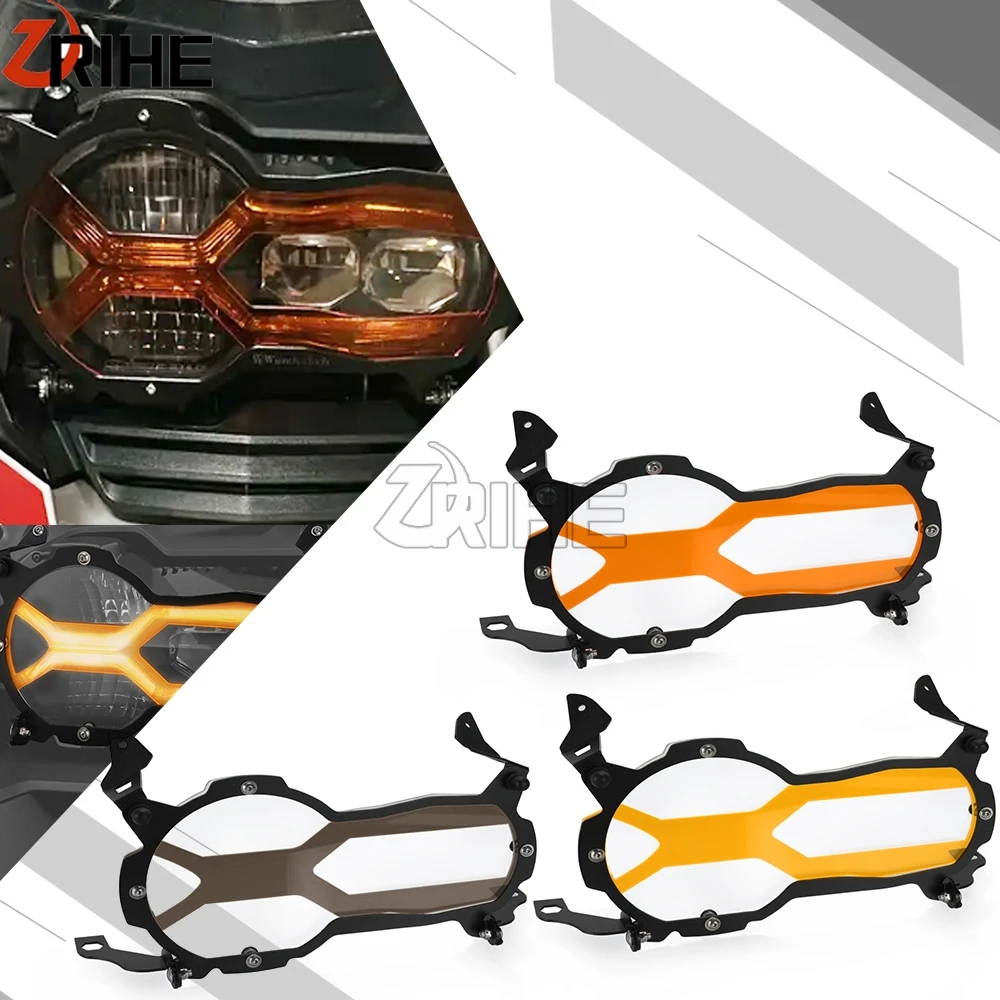 

For Bmw R1250GS R1250 GS Adventure/Trophy 2019-2025 Motorcycle Headlight Protector Head Lights Guard Cover Accessories R 1250 gs
