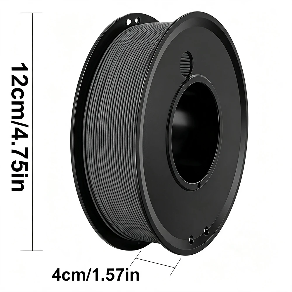 PLA red wood Filament 250gX2 3D Printer Filament 1.75mm Dimension Accuracy +/- 0.02mm PLA black wood 3D Printing Filament Independent vacuum packaging
