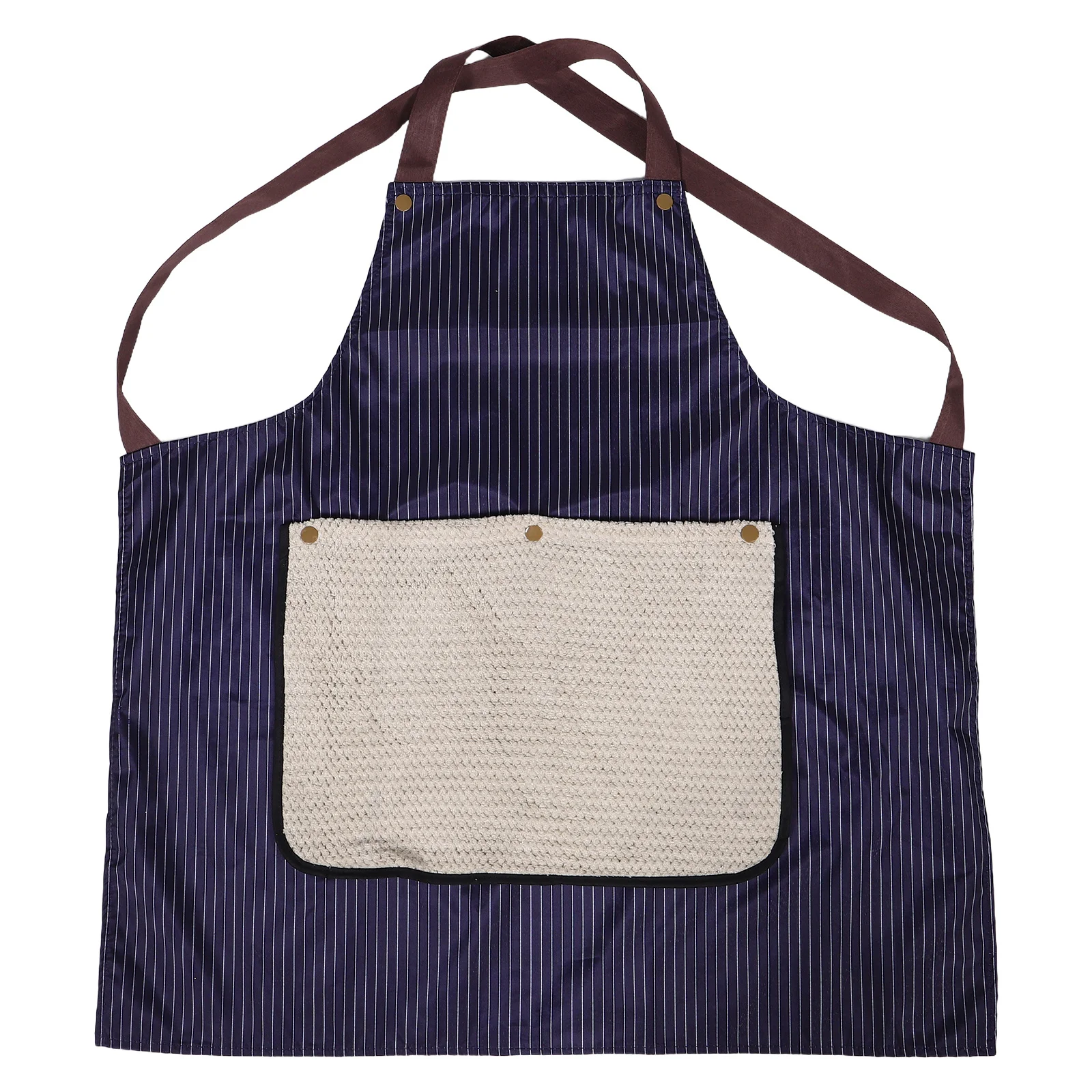 

Waterproof Kitchen Chef Apron Full Coverage Detachable Towel Baking Grilling Cleaning Gardening Unisex Heavy Duty Pockets