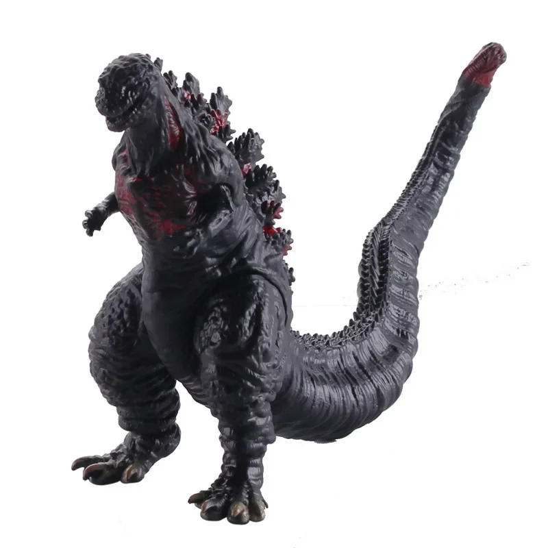 Anime Movie Godzilla Series Action Figure burning godzilla VS King of Monsters PVC soft rubber model Joint mobility Kid Toy Gift