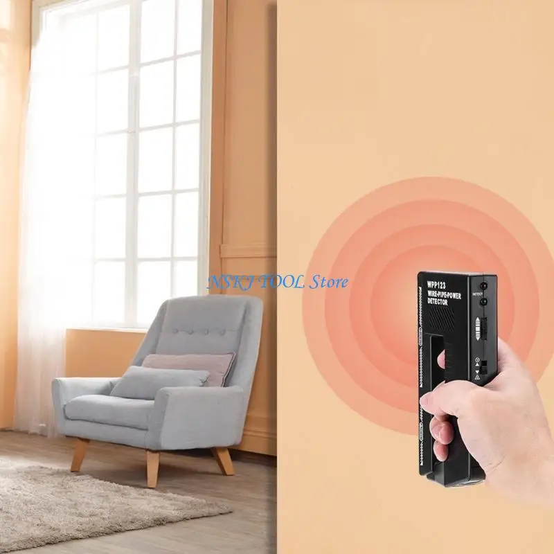 

L8RC Metal Detector with High Sensitivity Pipe Detector Wall Studs Finder
