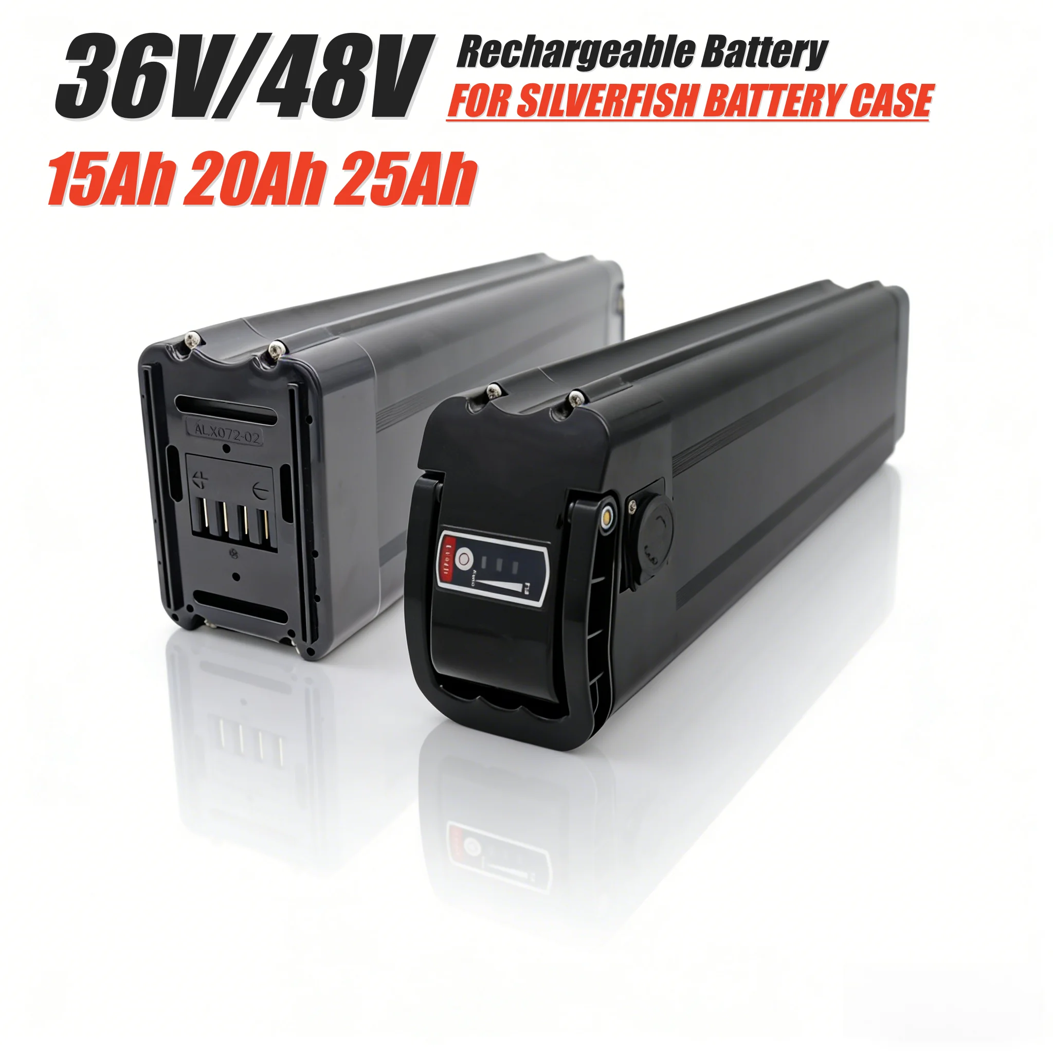 

Replacement Battery 36V 25Ah 18650 Li ion with BMS for Silverfish Bafang Motor Kit 250W 1000W Upgraded High Capacity