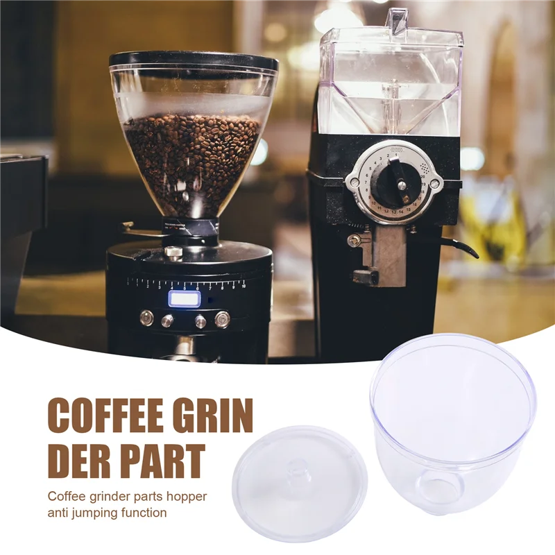 A01V-Smerigliatrice per caffè Tramoggia per macchina Xeoleo N600, funzione di prevenzione di salto, scatola per chicchi di caffè, contenitore per chicchi di caffè smerigliatrice