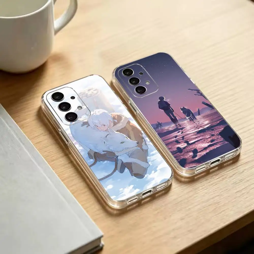Anime T-To Y-Your Eternity  Transparent Phone Case For Samsung S25 S24 S23 S22 S21 S20 Ultra Plus FE Lite Note