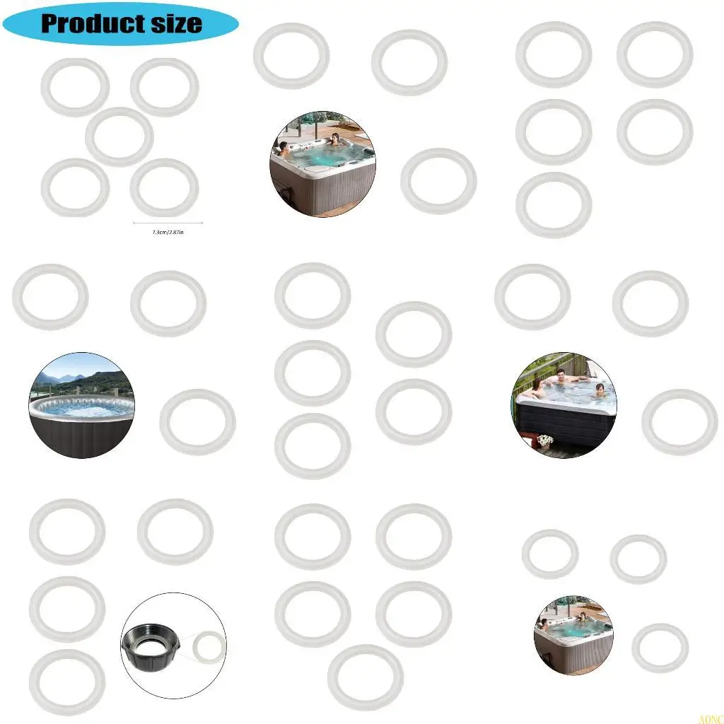 A0NC استبدال الختم حلقات ملمس السيليكون ل 711 4030B سبا مُحسّن #1