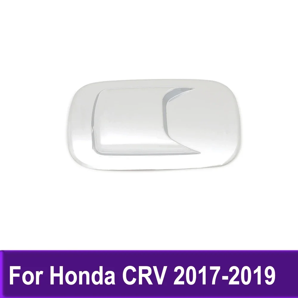 

ABS Chrome Gas Cap Fuel Tank Cover Trim For Honda CRV CR-V 2017 2018 2019 Sticker Decoration Frame Accessories
