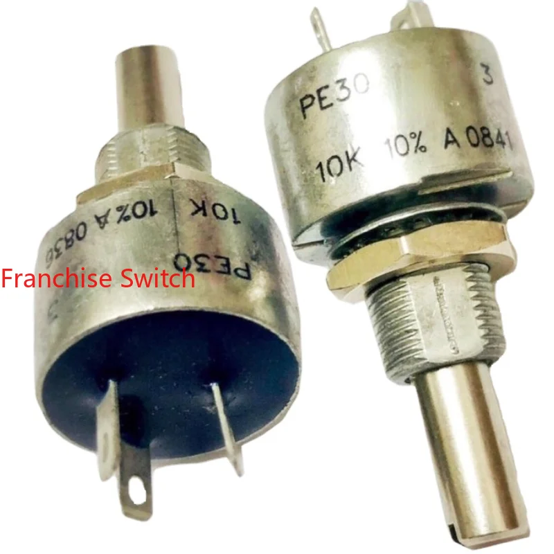 Potentiometer PE30 10K Single Turn Ceramic 10% 3W Long Life