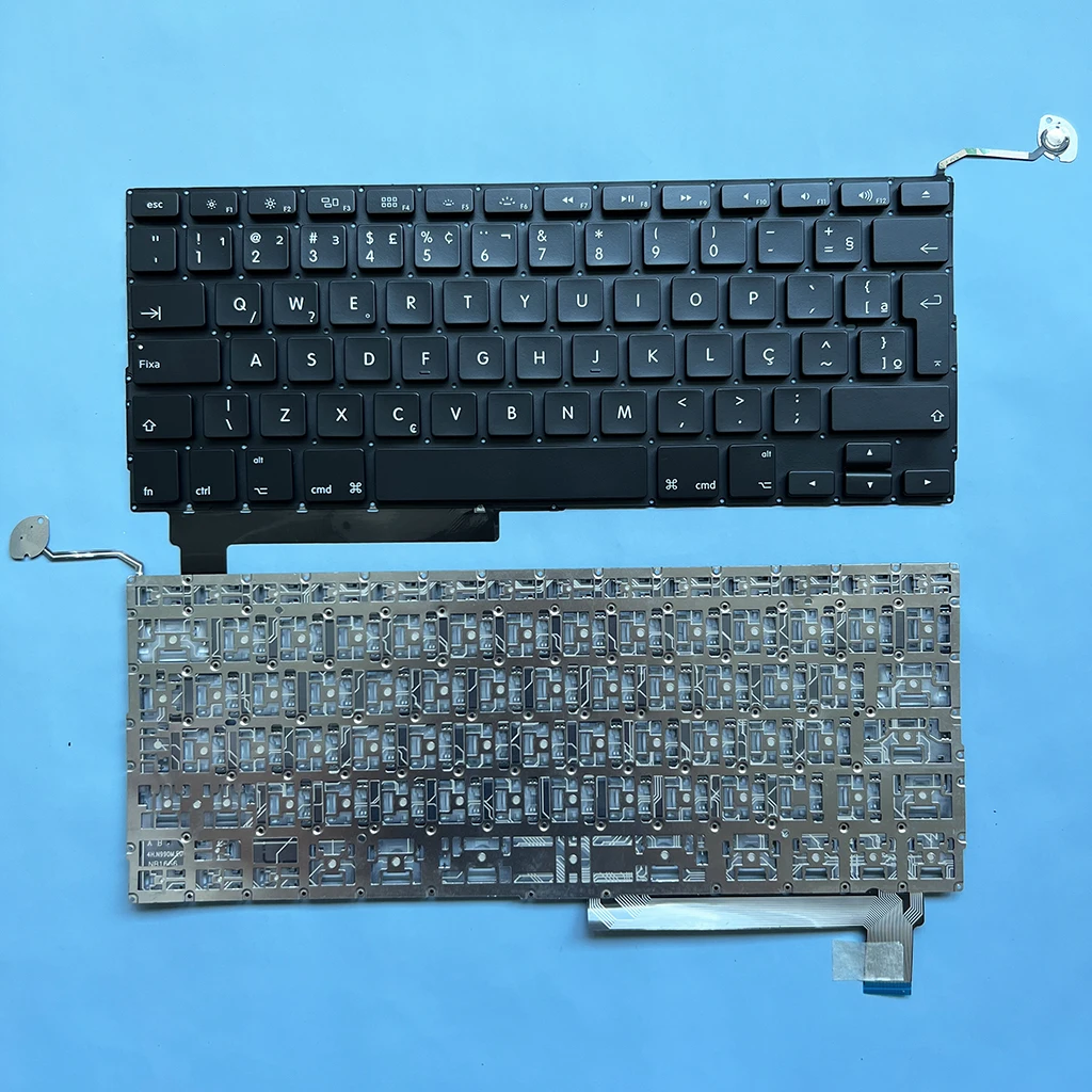 

Клавиатура A1286 BR для Macbook Pro 15 дюймов A1286 2009 2010 2011 2012 года, бразильская версия