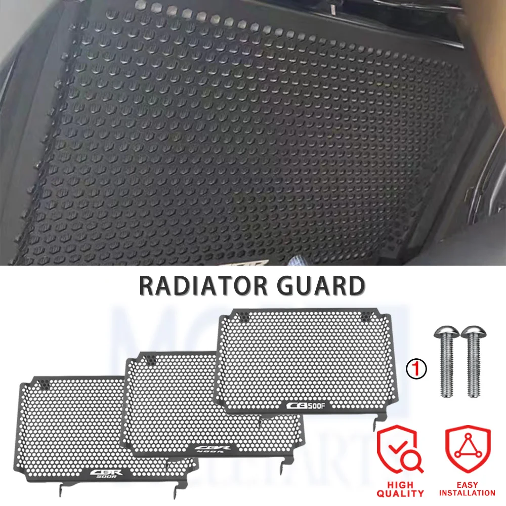 2026 2025 2024 For Honda CBR500R CBR400R CB500F CB CBR 500R 500F 400R Motorcycle Radiator Guard Protection Grille Grill Cover