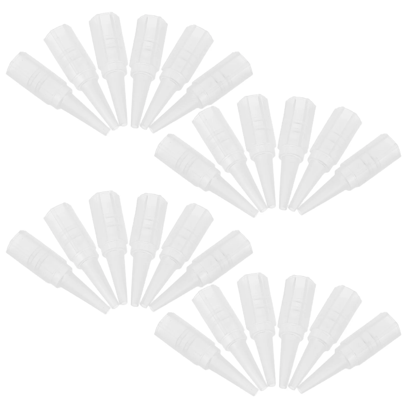 

500pcs Replacement Cartridge Clear Plastic Eyebrow Machine Tip Protectors Leakproof Replacement Covers For Tattoo Needles Clear