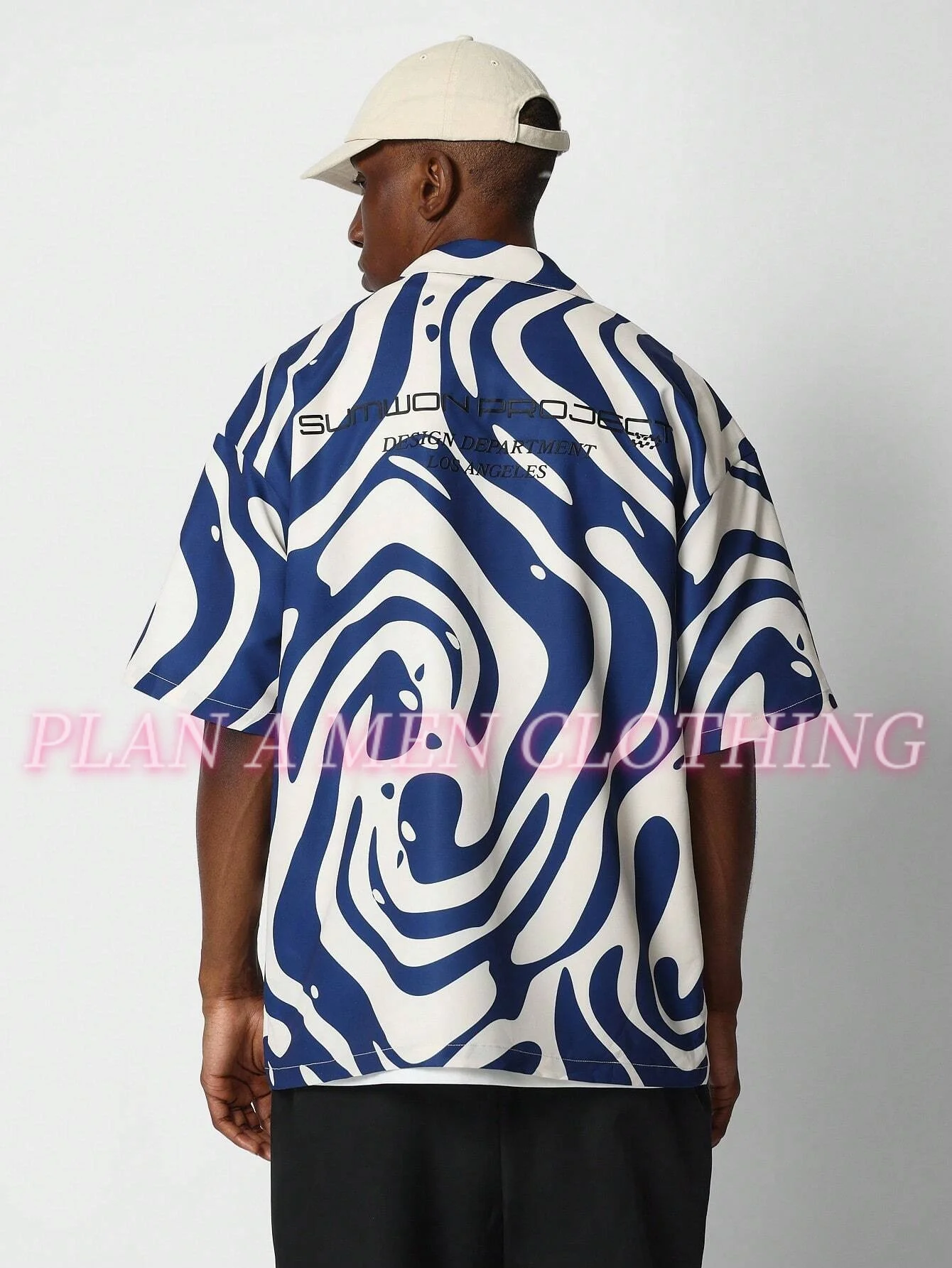 

Men's Abstract Art Shirts Hawaiian Loose Breathable Beach Wear Men's Outdoor Street Fashion Hawaii Shirt Summer Men's Top