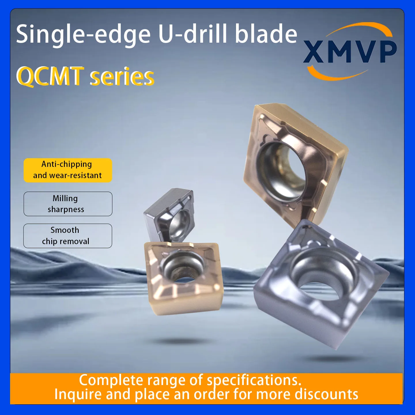 

Односторонний многофункциональный держатель поворота с ЧПУ TCAP со вставкой QCMT, для токарных станков, развертывания и U-образной дрели