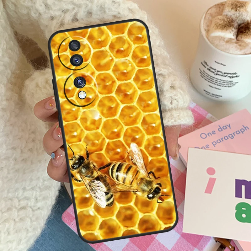 Bee Keeping Honey Bees Phone Case For Honor Magic 5 Pro 50 70 90 Lite 8X 9X X6 X7 X8 X9 X8a X7a X6a X9b X9a Cover