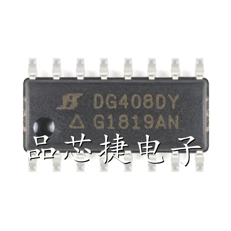 10pcs/Lot DG408DY-T1-E3 Marking DG408DY SOIC-16 8-Ch/Dual 4-Ch High-Performance CMOS Analog Multiplexers