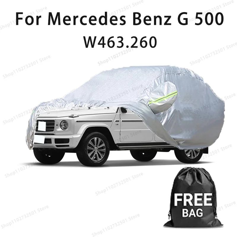 Car cover For Mercedes Benz G 500 W463.260 Full cover Waterproof sun protection cover Scratch resistant cars accessories