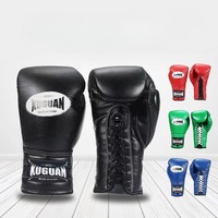 Boxing Training Equipment MMA Gloves Profession Sanda Fighting Kickboxing Gloves for Men Muay Thai Boxing Glove