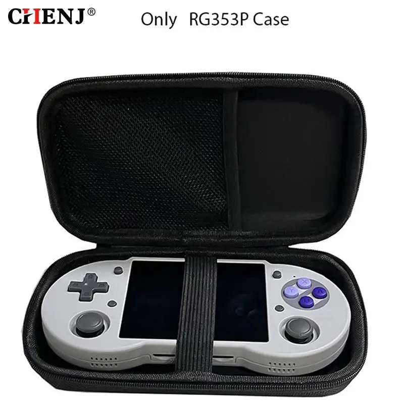 1pc For RG353P Black Case Game Console Bag Waterproof Shockproof Consumable Protect For RG353P Black Bags