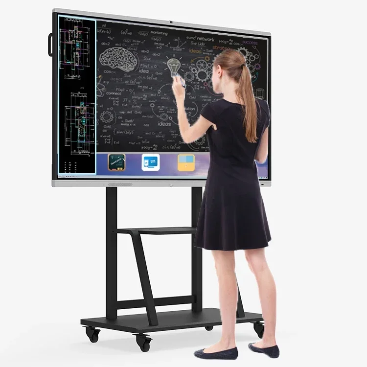 High Performance Large Interactive Whiteboard 86 Inch Touch Screen All In One PC