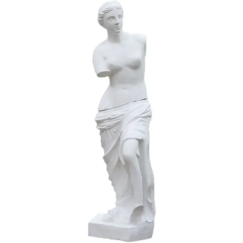 2.2 meters Venus full body large plaster statue, sketch teaching aids broken arm Muse sculpture statue ornament