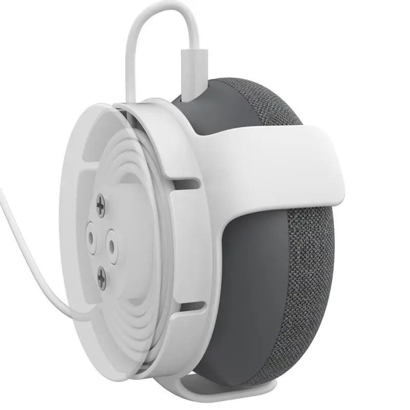 ForGoogle Home Mini Wall Mount Holder Cord Management untuk Google Home Mini Smart Speaker Accessory