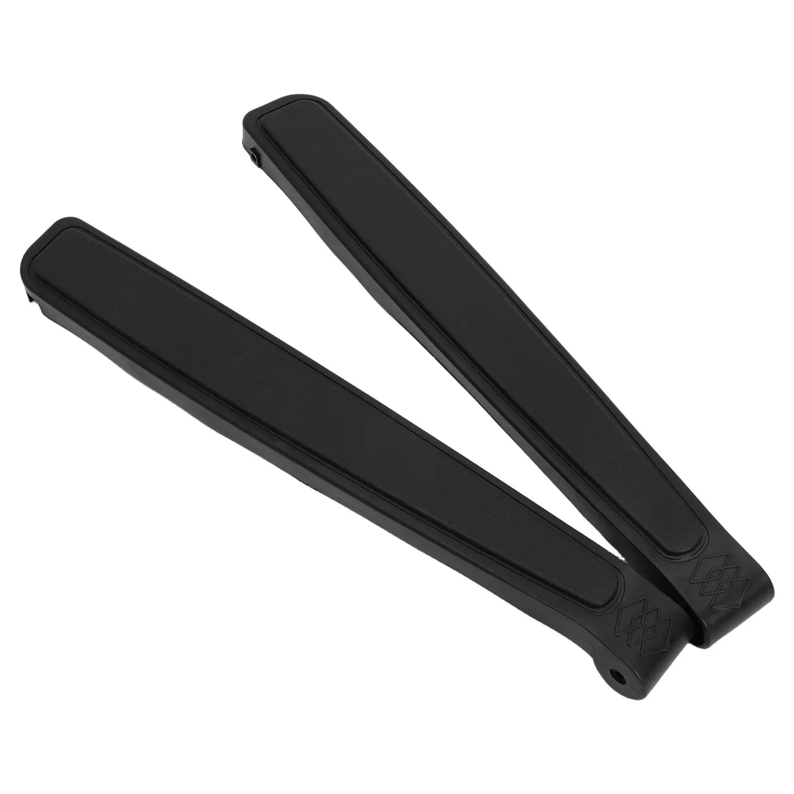 1 Par de Almofadas Ergonômicas para Braços de Cadeira de Praia, Almofadas de Reposição em Plástico Rígido para Espreguiçadeiras Dobráveis de Acampamen