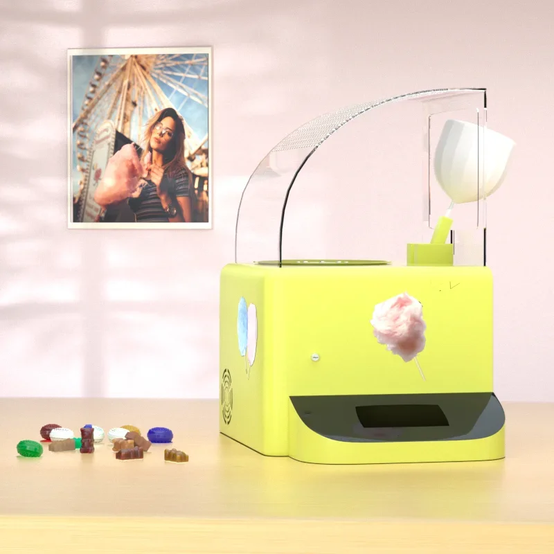 آلة بيع السكر الصغيرة آلة الخطمي المحمولة #1