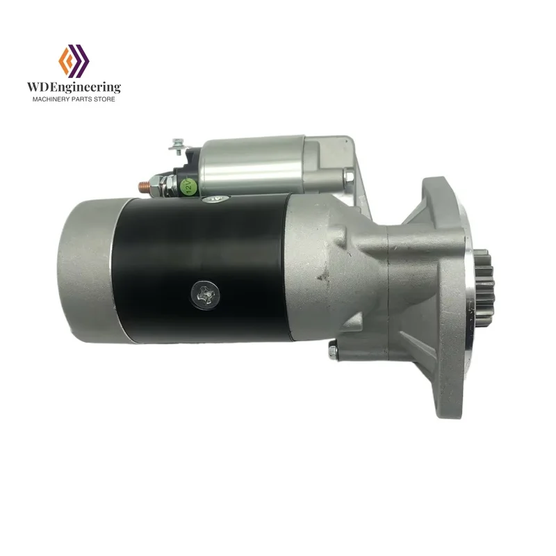 Starter Motor YM171008-77010 129573-77010 For Yanmar 3D78 3D78AE 3D78N 3D84 3D84E 3D84N 3D88E