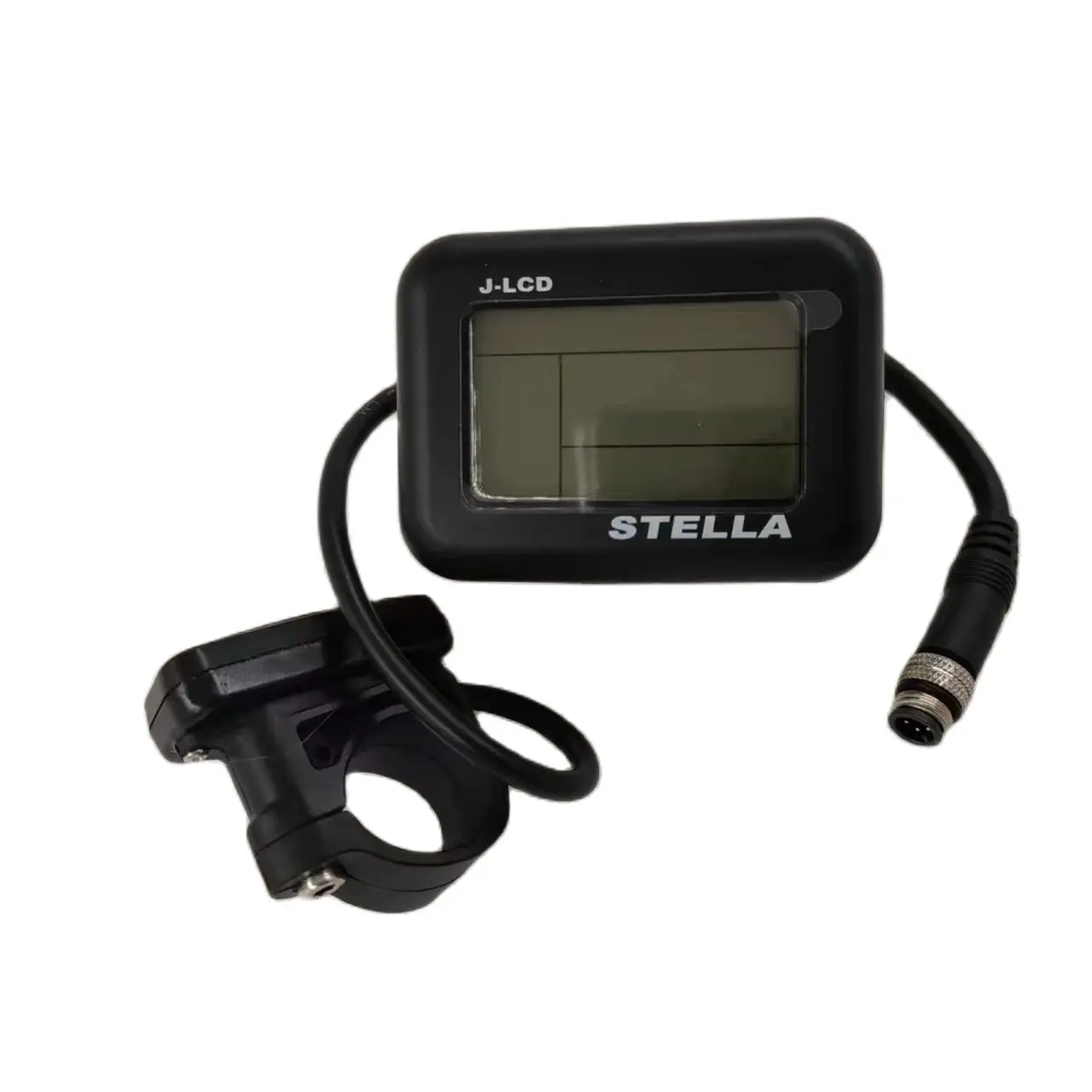 Stella Display Electric Bike J-LCD KING-METER 5Pins Waterproof  Connector Instrument Monitor Replacement Parts Panel Bafang Kits