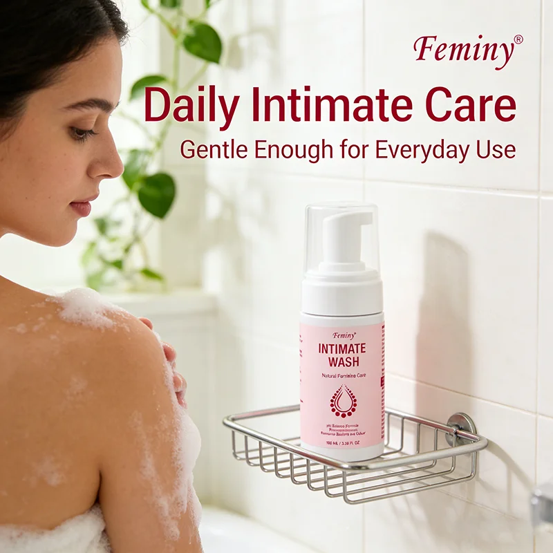 2*100ml Natural PH Balance Feminine Intimate Wash for Women Menstrual Cup/Disc Cleaning Daily Intimate Hygiene Health Care