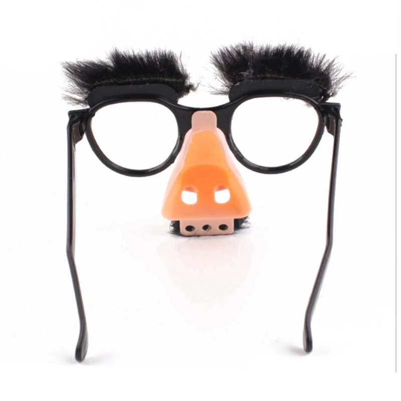 Halloween Disguise Moustache Glasses Contrast Funny Glasses Party  Mustache Funny Adult Big Nose Festival Supplies in 2023 안경테