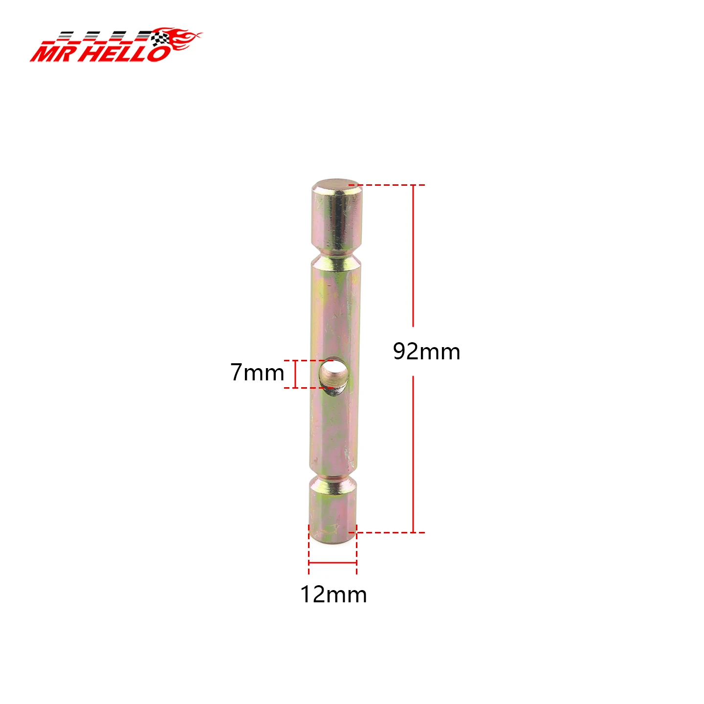 For Polaris ATV Snow Plow Glacier Pro Shear Pin Replace 2205063 Heavy Duty Steel Shear Pin Tool